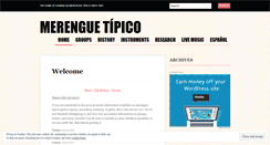 Desktop Screenshot of merenguetipico.org